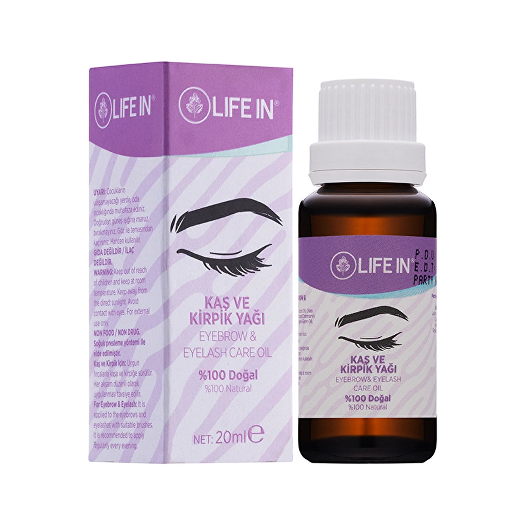 Life In Eyebrow and Eyelash Oil 20ML