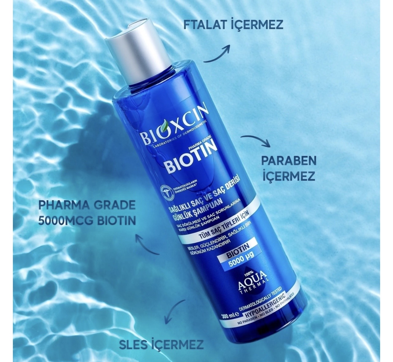 Bioxcin Biotin Shampoo 300ML