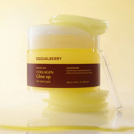 COLLAGEN GLOW UP GEL TONER PADS