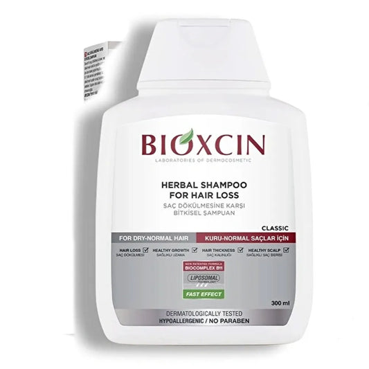 Bioxcin Anti Hair Loss Herbal Classic Shampoo Oily Hair Types 300ML