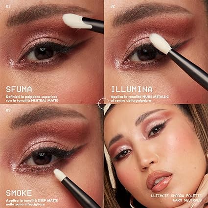 NYX Professional Makeup Ultimate Shadow Palette, Eyeshadow Palette - Warm Neutrals