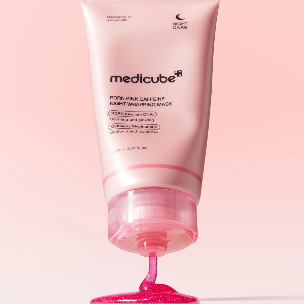 PDRN PINK CAFFEINE NIGHT WRAPPING MASK 75ML