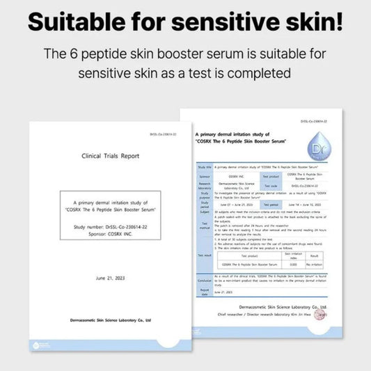 THE 6 PEPTIDE SKIN BOOSTER SERUM 150ML