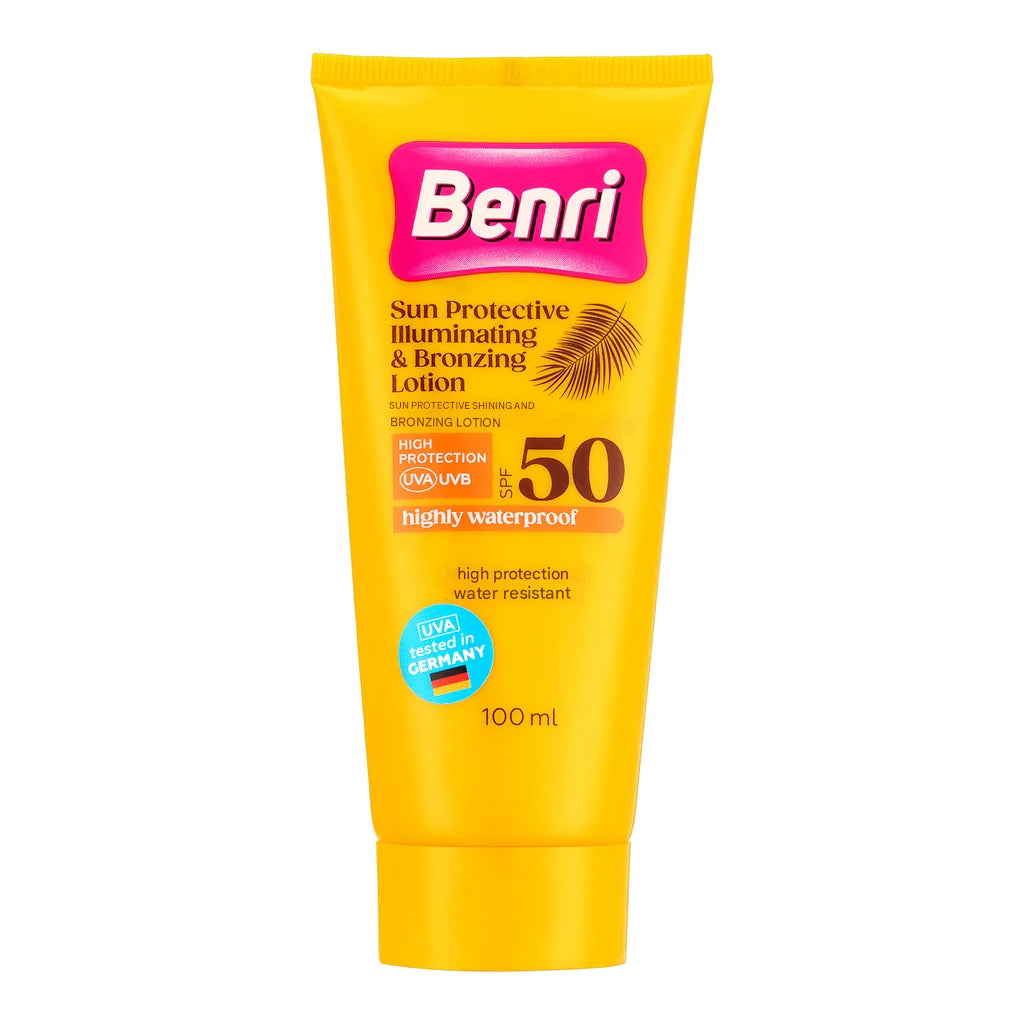 Benri Sun Glitter Lotion SPF50 100ML