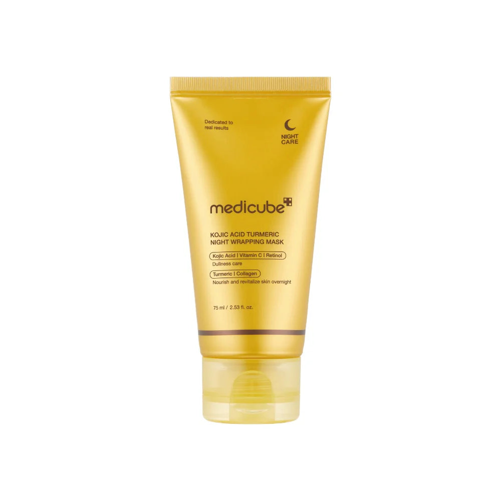KOJIC ACID TURMERIC NIGHT WRAPPING MASK 75ML