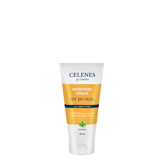 Celenes Herbal Full Protection & Natural Sunscreen Cream SPF 100 Max 50ML