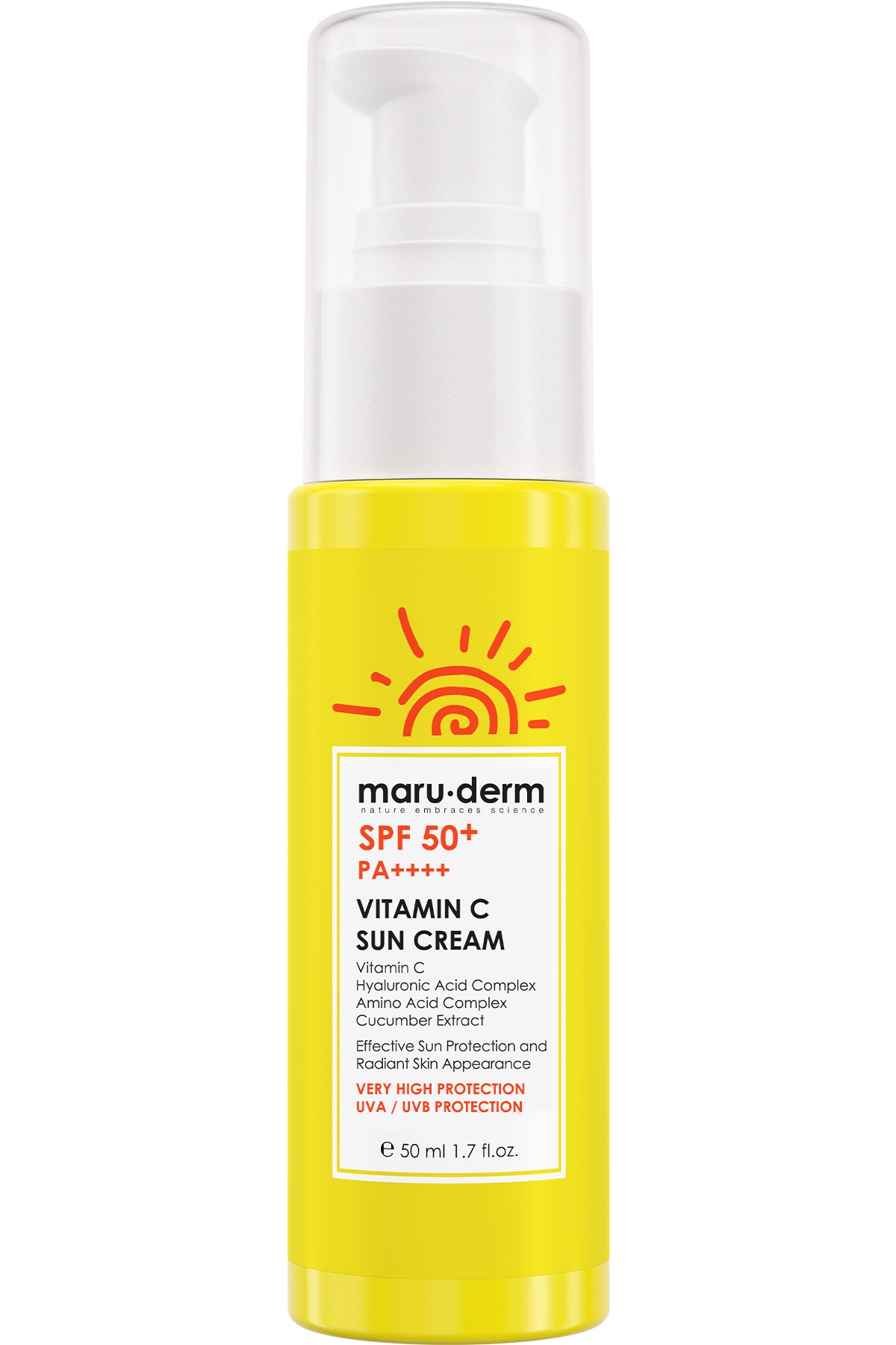 Maruderm Vitamin C SPF 50+ Sunscreen 50ML
