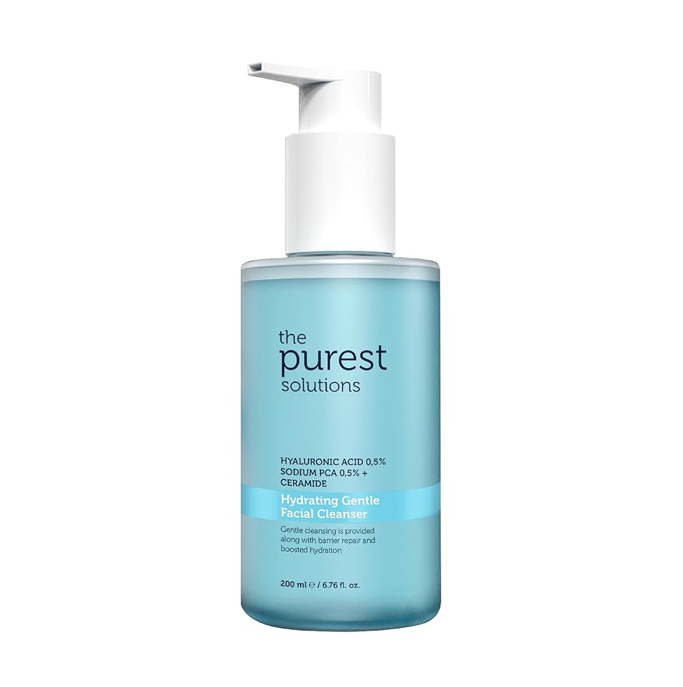 The Purest Solutions Hydrating Gentle Facial Cleanser (0.5% Hyaluronic Acid & 0.5% Sodium PCA Ceramide) 200ML