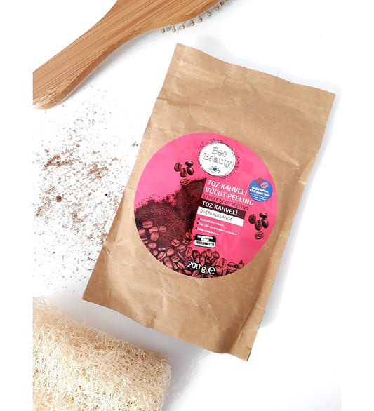 Bee Beauty Coffee Powder Body Scrub 200GR