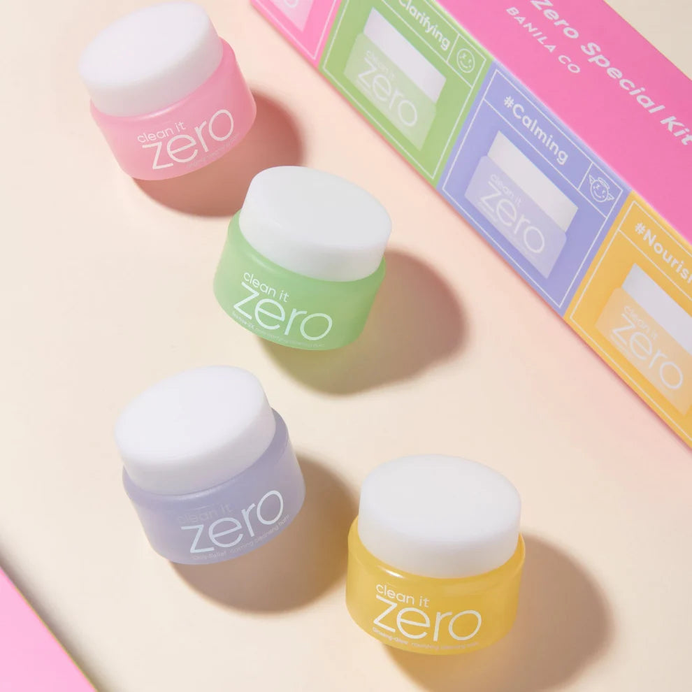 Clean it Zero Cleansing Balm Original Miniature SET 4PCS