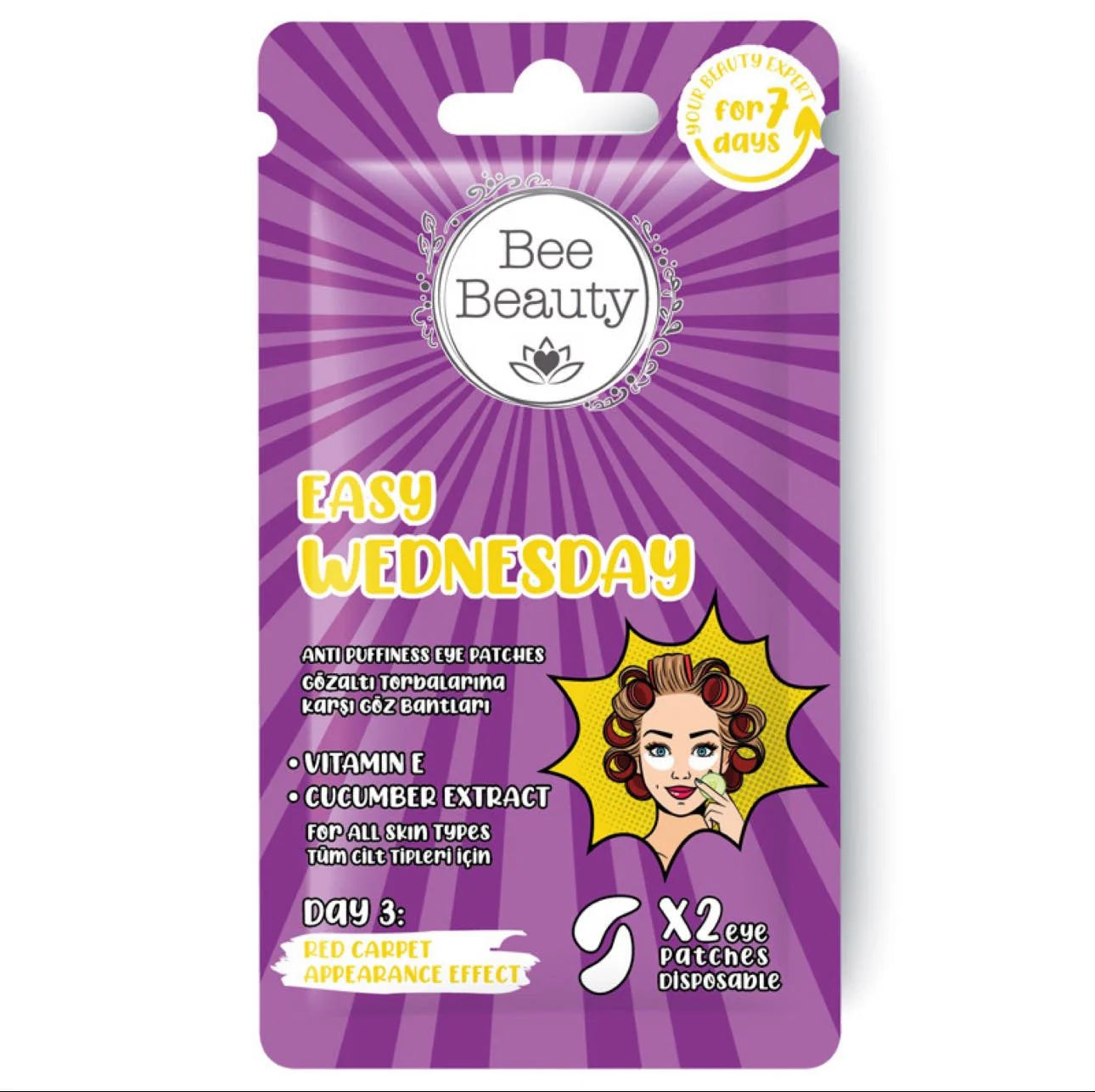 Bee Beauty Weekly Care Set Masks 7PCS