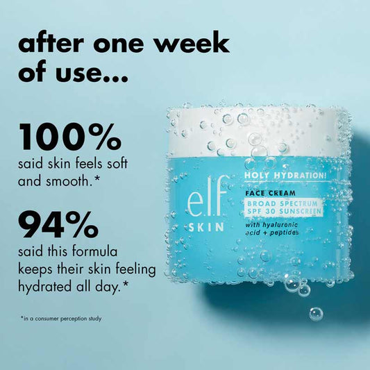 Elf Holy Hydration! Face Cream - FRAGRANCE FREE 50G