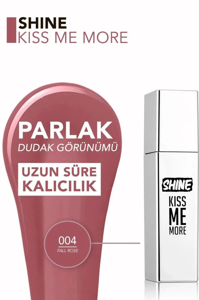 Flormar Shine Kiss Me More Lipstick 3.5ML