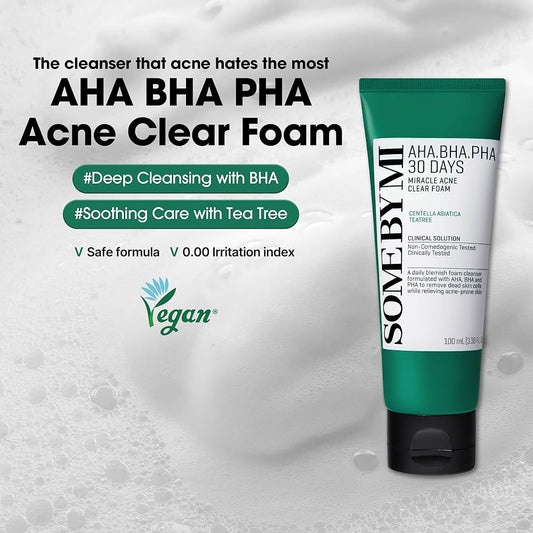 Some By Mi AHA BHA PHA Cleaning Foam 100ML