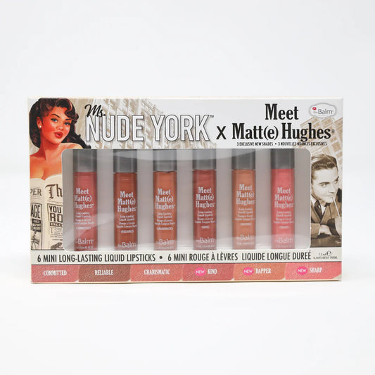 THE BALM Ms. Nude York x Meet Matt(e) Hughes Kit 1.4ML/6PCS