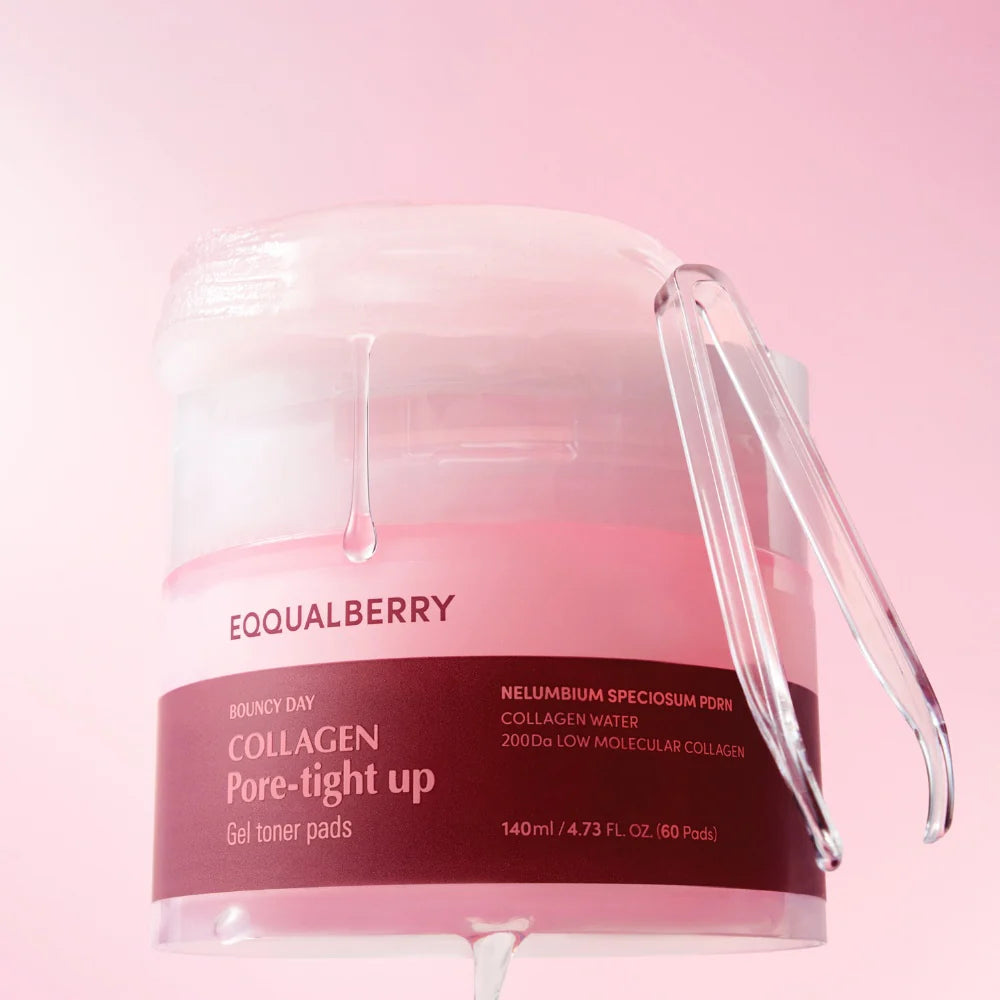 COLLAGEN PORE-TIGHT UP GEL TONER PADS