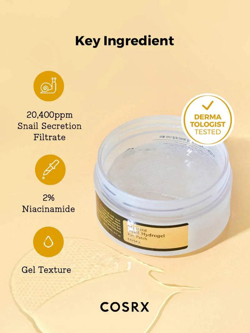 ADVANCED SNAIL HYDROGEL EYE PATCH