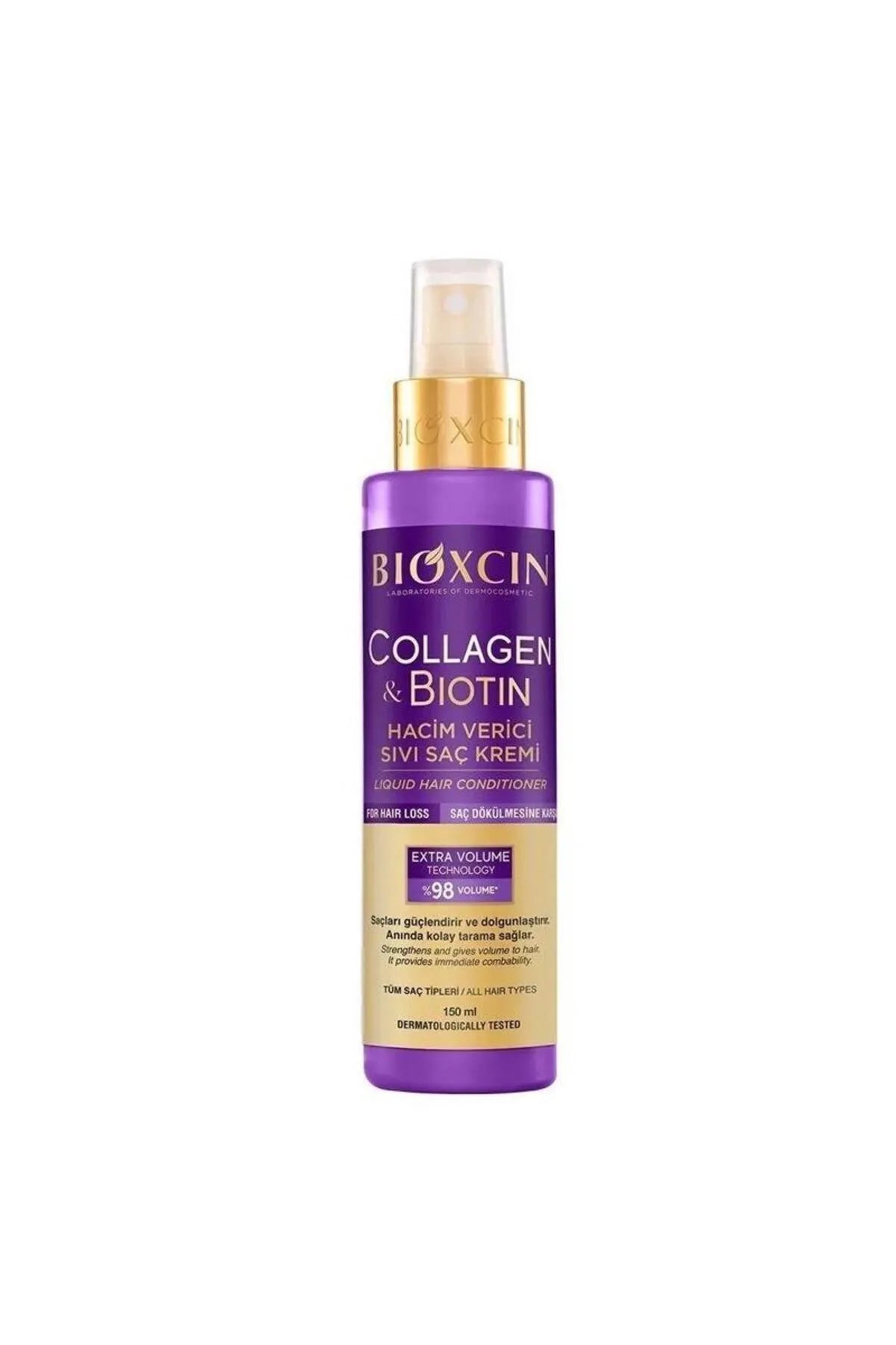 Bioxcin Collagen & Biotin Leave In Liquid Hair Conditioner 150ML