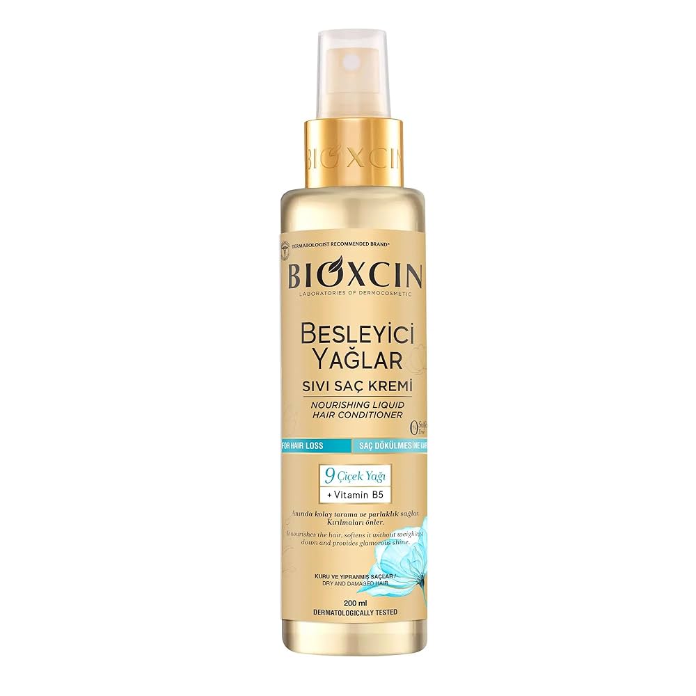 Bioxcin Nourishing Oils Leave In Liquid Hair Conditioner 200ML