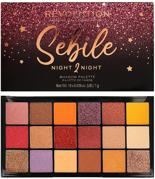 Revolution Eyeshadow Sebile Night 2 Night