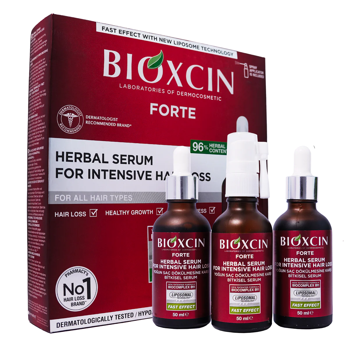 Bioxcin Forte Herbal Serum Spray 150ML