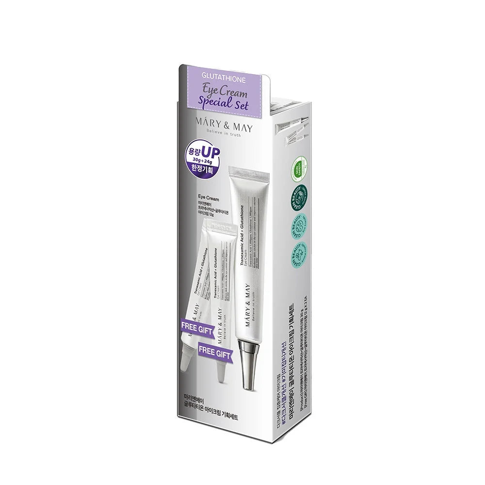 MARY&MAY GLUTATHIONE EYE CREAM SPECIAL SET (30G+12G X2)