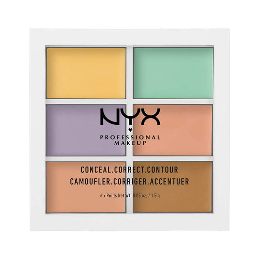 NYX Professional Makeup Color Correcting Concealer Palette & HD Studio Photogenic Concealer Wand