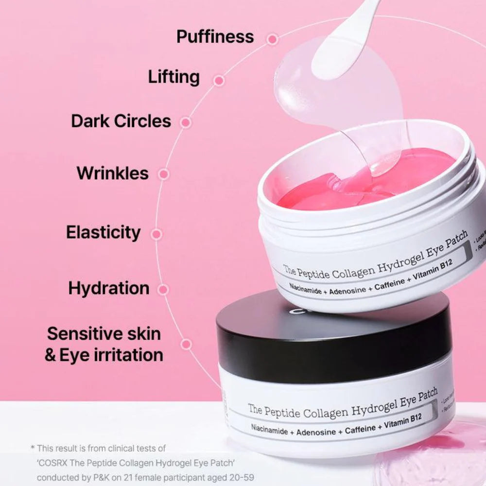 THE PEPTIDE COLLAGEN HYDROGEL EYE PATCH