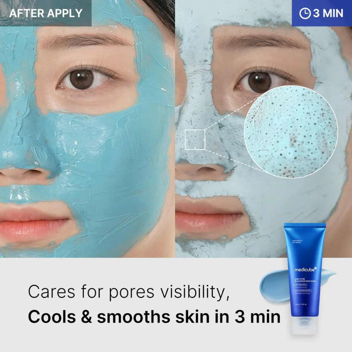 ZERO PORE BLACKHEAD MUD MASK