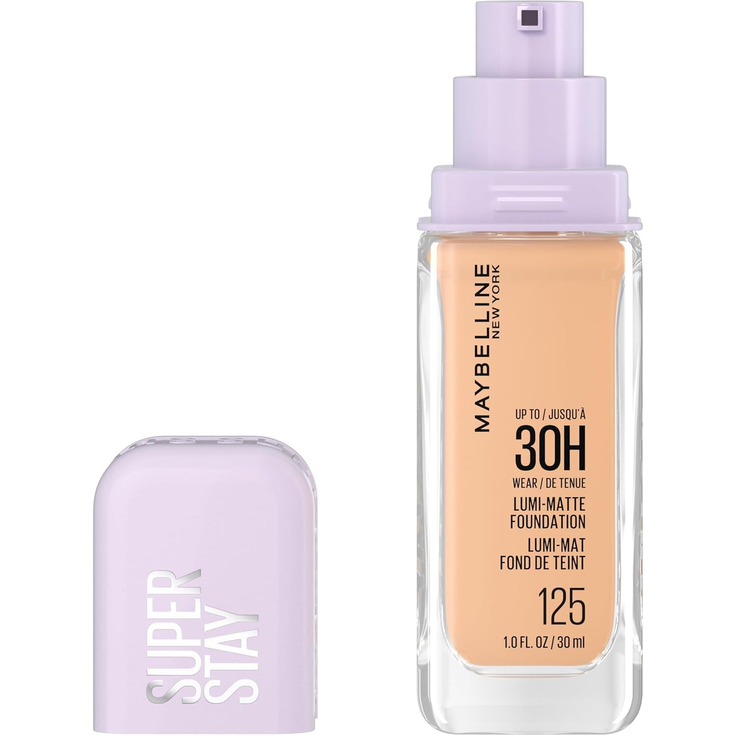 Maybelline Super Stay Lumi-Matte Foundation, Lightweight and Buildable Full Coverage Foundation Makeup For Up To 30HR Wear