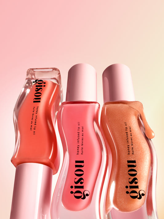 Gisou, Honey Infused Lip Oil Set, Gloss Hour Edition