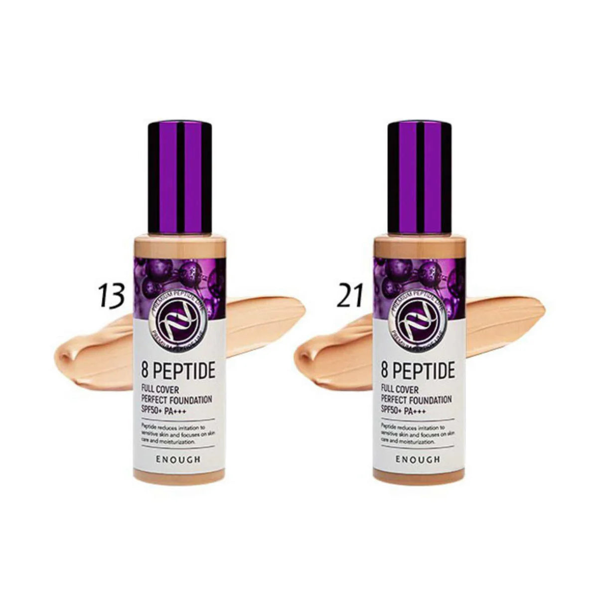 8 PEPTIDE FULL COVER PERFECT FOUNDATION SPF50+ PA+++