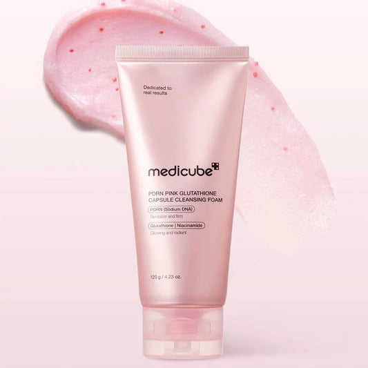 PDRN PINK GLUTATHIONE CAPSULE CLEANSING FOAM