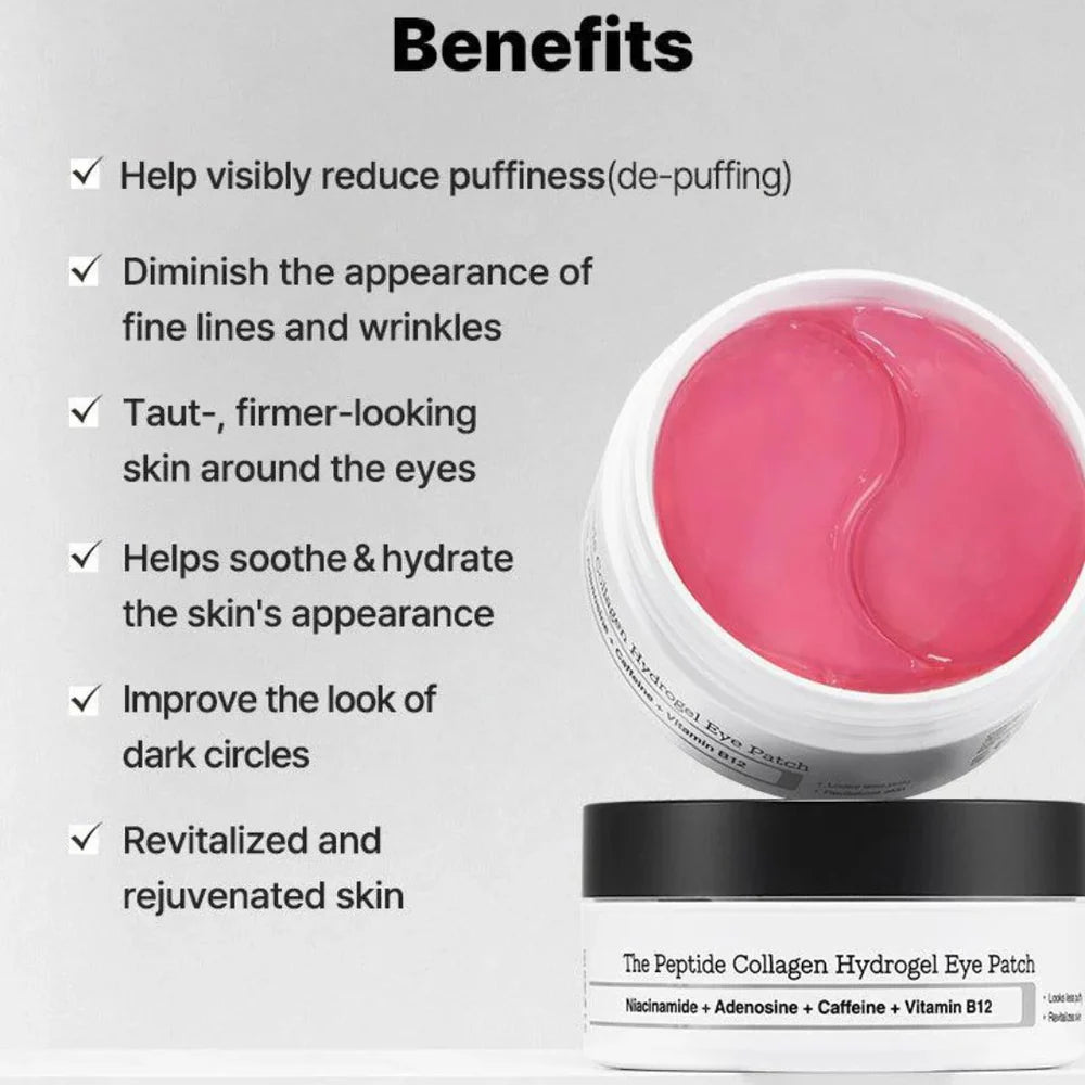 THE PEPTIDE COLLAGEN HYDROGEL EYE PATCH