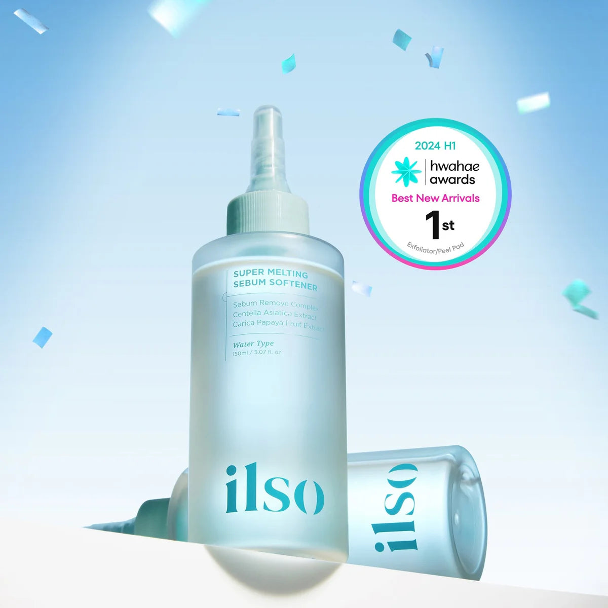 SUPER MELTING SEBUM SOFTENER 150 ML WITH 40 SKIN WRAP COTTON PADS INCLUDED