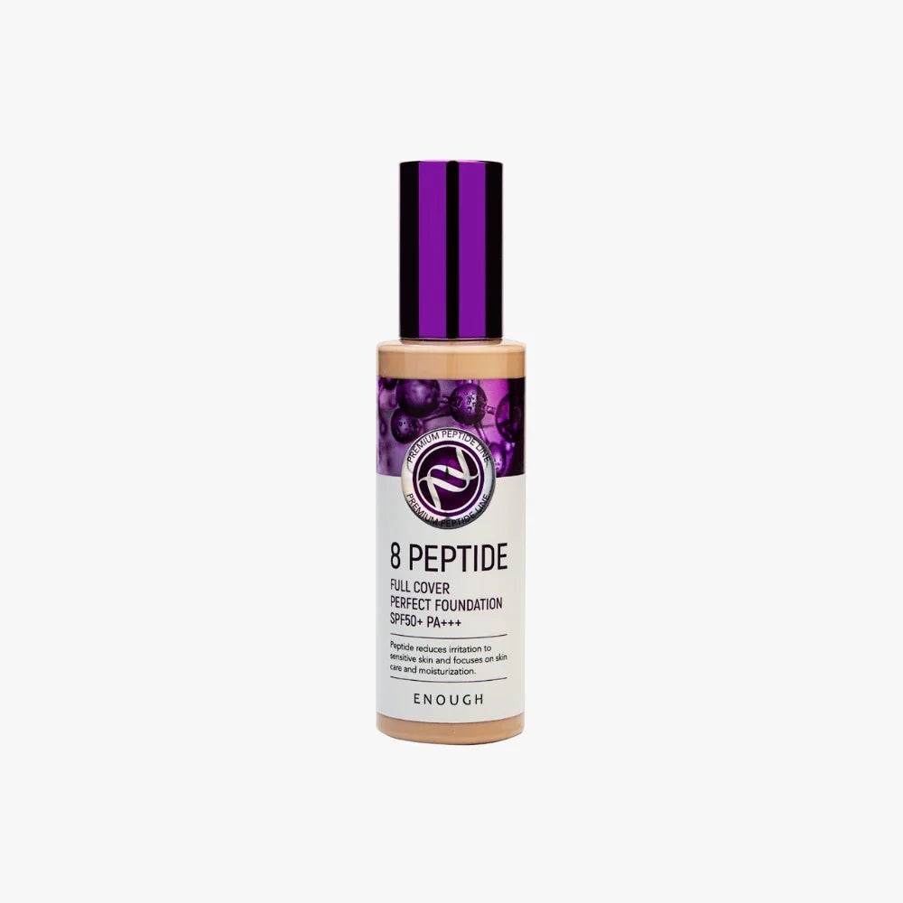 8 PEPTIDE FULL COVER PERFECT FOUNDATION SPF50+ PA+++