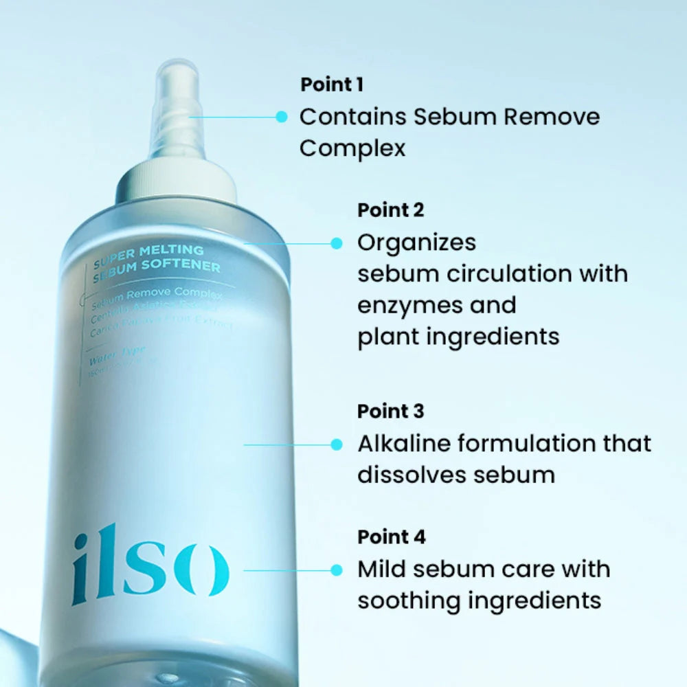 SUPER MELTING SEBUM SOFTENER 150 ML WITH 40 SKIN WRAP COTTON PADS INCLUDED