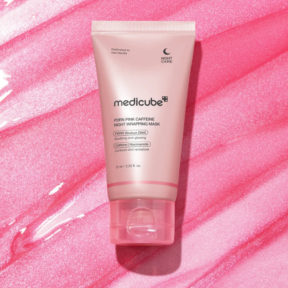 PDRN PINK CAFFEINE NIGHT WRAPPING MASK 75ML