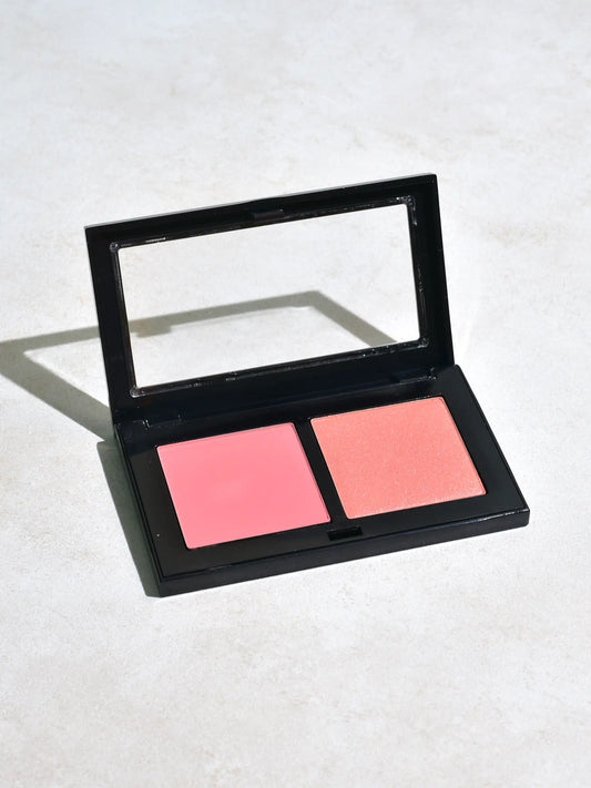 Pastel Duo Blush Set, Hot-Pink 10.