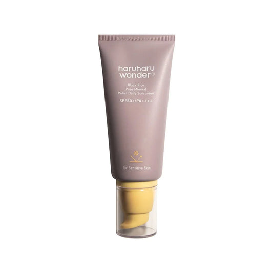 HARUHARU WONDER BLACK RICE PURE MINERAL RELIEF DAILY SUNSCREEN SPF50+ PA++++