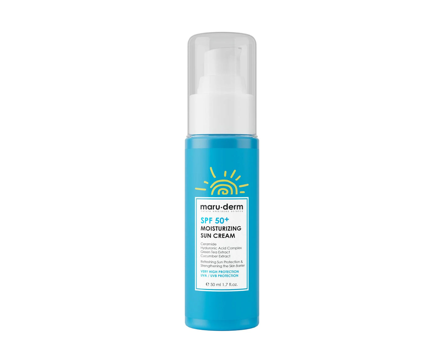 Maruderm SPF+50 Moisturizing Sunscreen 50ML