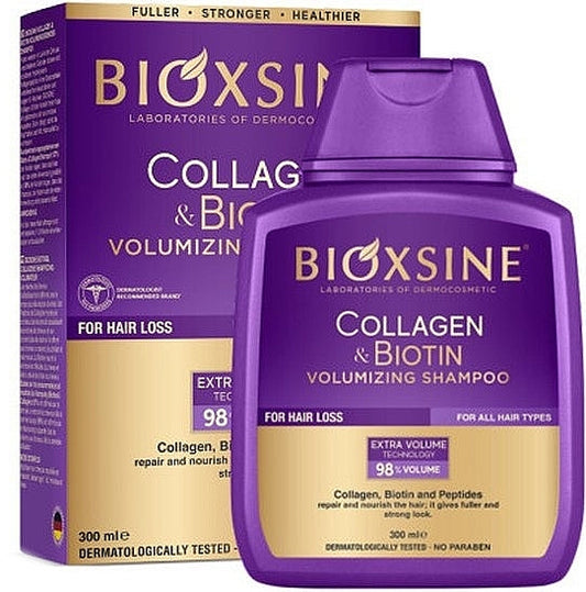 Bioxcin Collagen & Biotin Volume Shampoo 300ML