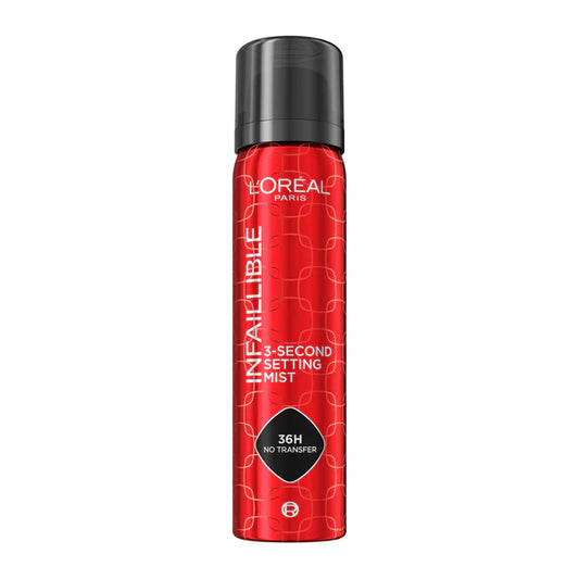 L'OREAL PARIS Infallible Setting Fixing Spray Mist for Face 75ML